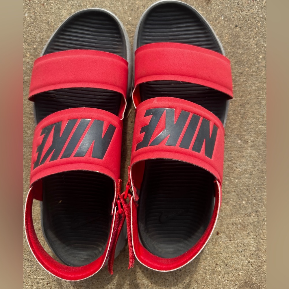 Nike Red Sandals